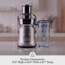 Load image into Gallery viewer, Breville BJE830BSS Juice Fountain Cold XL Juicer, Brushed Stainless Steel