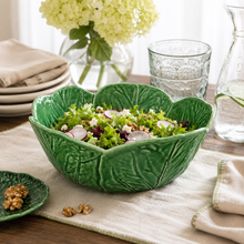 Load image into Gallery viewer, Bordallo Pinheiro Cabbage Small Salad Bowl