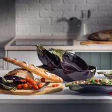 Load image into Gallery viewer, Bordallo Pinheiro Eggplant Platter