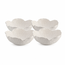 Load image into Gallery viewer, Bordallo Pinheiro Cabbage Beige Cereal Bowls, Set of 4