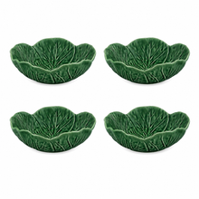 Load image into Gallery viewer, Bordallo Pinheiro Cabbage Bowls, Set of 4
