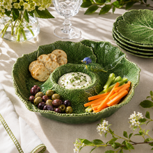 Load image into Gallery viewer, Bordallo Pinheiro Cinerária Chip & Dip Platter with Bird