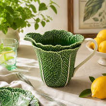 Load image into Gallery viewer, Bordallo Pinheiro Cabbage Pitcher