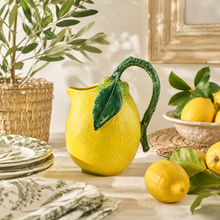 Load image into Gallery viewer, Bordallo Pinheiro Lemon Pitcher