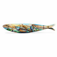 Load image into Gallery viewer, Bordallo Pinheiro Decorative Earthenware Sardine – Salty Saudade