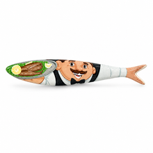 Load image into Gallery viewer, Bordallo Pinheiro Decorative Earthenware Sardine – Serving Sardines