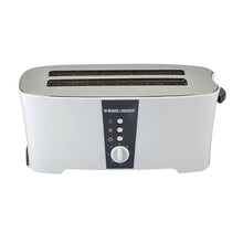 Load image into Gallery viewer, Black & Decker 4 Slice 1350W Toaster, 220-240V, Not for USA