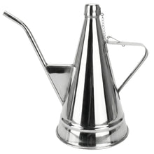 Load image into Gallery viewer, Traditional Portuguese Almotolia - Stainless Steel Olive Oil Dispenser