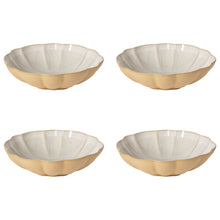 Load image into Gallery viewer, Costa Nova Marrakesh 9" Sable Blanc Soup/Pasta Plate, Set of 4