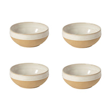 Load image into Gallery viewer, Costa Nova Marrakesh 6" Sable Blanc Soup/Cereal Bowl, Set of 4