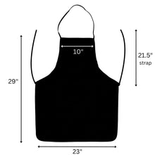 Load image into Gallery viewer, Portuguese Azulejo Design Apron – Red, Yellow, and Grey Tile Pattern with Front Pocket