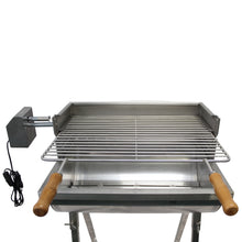 Load image into Gallery viewer, Aisi 304 Stainless Steel BBQ Grill with Motor and Accessories, Handmade and Welded in Portugal
