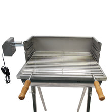 Load image into Gallery viewer, Aisi 304 Stainless Steel BBQ Grill with Motor and Accessories, Handmade and Welded in Portugal