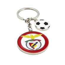 Load image into Gallery viewer, Officially Licensed Benfica Travel Mug with Removable Cork Bottom and Keychain Set