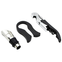 Load image into Gallery viewer, Official SL Benfica Wine Set with Gift Box - Corkscrew, Foil Cutter, and Pourer