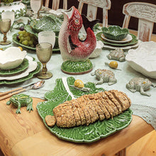 Load image into Gallery viewer, Bordallo Pinheiro Cabbage 10" Concave Leaf