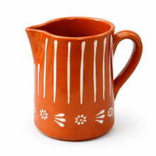 Load image into Gallery viewer, Socerâmica Hand-Painted Terracotta Pitcher, Made in Portugal