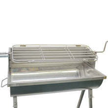 Load image into Gallery viewer, Aisi 304 Stainless Steel Large BBQ Grill with Motor and Accessories, Handmade and Welded in Portugal
