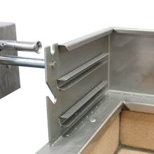 Load image into Gallery viewer, Aisi 304 Stainless Steel Large BBQ Grill with Motor and Accessories, Handmade and Welded in Portugal, Brick Lined