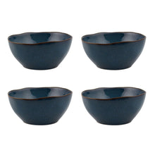 Load image into Gallery viewer, Casa Alegre Gemstone Lapis Lazuli 6.75" Bowl, Set of 4