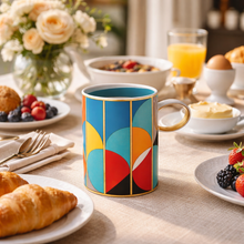 Load image into Gallery viewer, Vista Alegre Futurismo Porcelain Mug