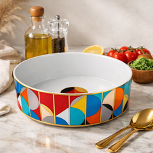 Load image into Gallery viewer, Vista Alegre Futurismo Salad Bowl