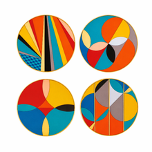 Load image into Gallery viewer, Vista Alegre Futurismo Coasters, Set of 4