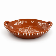 Load image into Gallery viewer, Socerâmica Hand-Painted Terracotta Frigideira Cooking & Serving Dishes, Set of 2, Made in Portugal