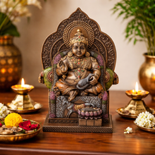 Load image into Gallery viewer, Lord Kubera Statue – Hindu God of Wealth & Prosperity Decorative Sculpture