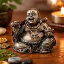 Load image into Gallery viewer, Laughing Buddha Statue – Smiling Buddha Figurine for Prosperity & Happiness