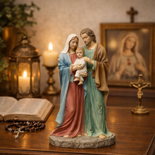 Load image into Gallery viewer, Holy Family with Infant Jesus Statue – Mary, Joseph & Child Figurine