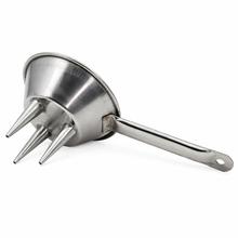 Load image into Gallery viewer, Portuguese Egg Yolk Spinner Funnel (Coador Fio de Ovos) – Stainless Steel