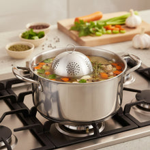 Load image into Gallery viewer, Large Aluminum Soup & Stock Infuser Ball – Reusable Vegetable & Herb Infuser