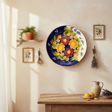 Load image into Gallery viewer, Xarazarte Primavera Extra Large Decorative Plate, Hand-Painted Terracotta