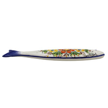 Load image into Gallery viewer, Hand-Painted Traditional Floral Ceramic Portuguese Sardine, Small
