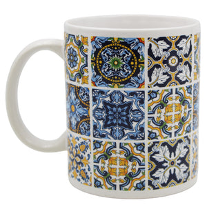 Traditional Portuguese Tile Azulejo Ceramic 12 oz. Coffee Mug