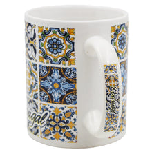 Load image into Gallery viewer, Traditional Portuguese Tile Azulejo Ceramic 12 oz. Coffee Mug
