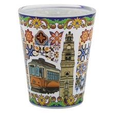 Load image into Gallery viewer, Traditional Porto Portugal Tile Azulejo Shot Glasses, Set of 2