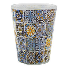 Load image into Gallery viewer, Traditional Porto Portugal Blue Tile Azulejo Shot Glasses, Set of 2