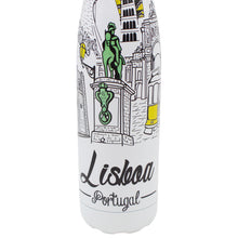 Load image into Gallery viewer, Lisboa Landmarks Stainless Steel Insulated Water Bottle