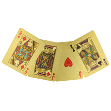 Load image into Gallery viewer, Portugal Golden Plastic Playing Cards with Azulejo-Inspired Box Design