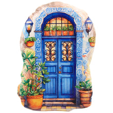 Load image into Gallery viewer, Portuguese Blue Door Decorative Wall Plaque – Hanging Home Décor