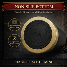 Load image into Gallery viewer, Portugal Stainless Steel Double Wall Vacuum Bottle – Barcelos Rooster & Crest Design Travel Mug with Carry Loop