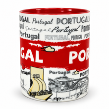 Load image into Gallery viewer, Portugal Ceramic Coffee Mug & Cork-Backed Coaster Gift Set, 10 oz