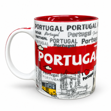 Load image into Gallery viewer, Portugal Ceramic Coffee Mug & Cork-Backed Coaster Gift Set, 10 oz