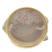Load image into Gallery viewer, Traditional Portuguese Cotton and Linen Embroidered Decorative Sieve, Bread Basket
