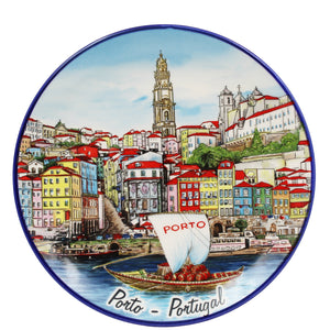 Traditional Porto Portugal Decorative Ceramic Plate