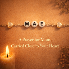 Load image into Gallery viewer, Our Lady of Fatima “Mae” Heart Bead Rosary – Cream Pearl Finish with Medallion & Crucifix, Made in Portugal