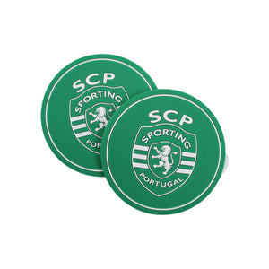 Sporting CP SCP Portuguese Soccer Silicone Drinkware Coasters Set of 4