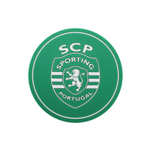 Load image into Gallery viewer, Sporting CP SCP Portuguese Soccer Silicone Drinkware Coasters Set of 4

